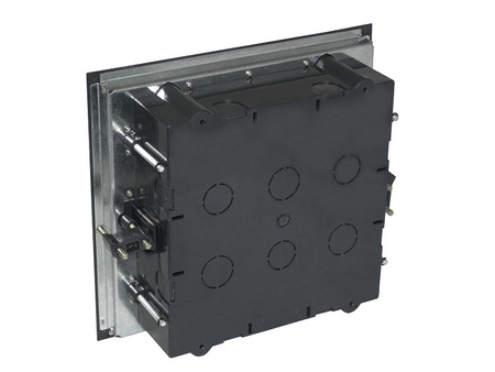 Leergehäuse 6-fach Einbausteckdose Fußbodensteckdose Steckdose Bodensteckdose XBS PD-12