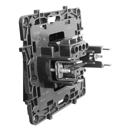 Taster Klingeltaster schwarz Niloe Step 863509