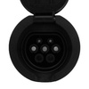 Ladesteckdose Typ 2 EU 16A 3P 250V IP54 Ladedose Wallbox Elektroauto EV FEAC-S-016A-P1