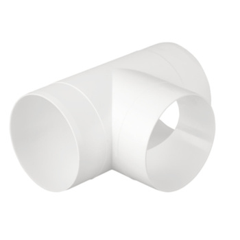 T-Stück für Abluftrohr ø125mm airRoxy 02-472