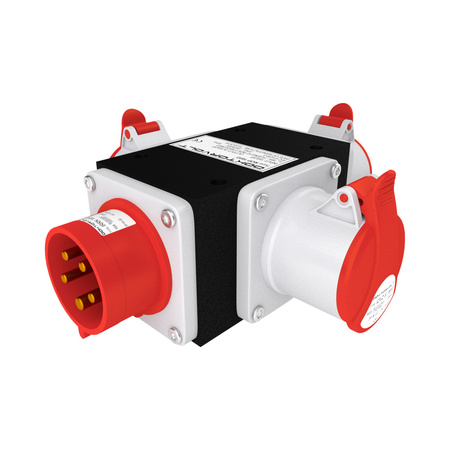 CEE Adapter 3x16A/400V Stromverteiler ROP 1653 DV