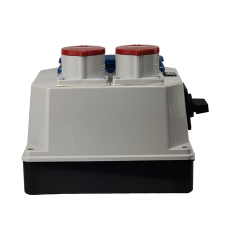 Stromverteiler BAU 2x16A 3x230V mit Trennschalter 0-1 32A Doktorvolt® DV-9771-D