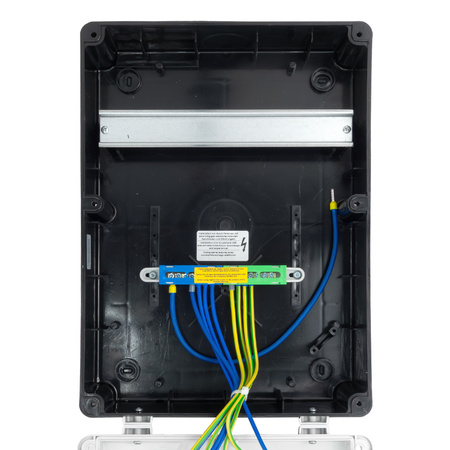 Baustromverteiler 32A/16A CEE 4x230V Stromverteiler TGD Wandverteiler ohne Sicherungen Doktorvolt DV-6029-D