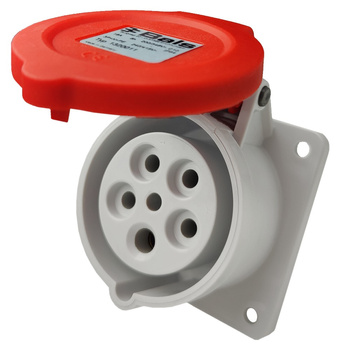 Bals CEE Anbausteckdose gerade 16A 5P 400V Einbausteckdose QUICK-CONNECT 1320011 IP54 OEM-1320011