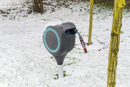 Garten-Schlauchbox 15m Schlauchaufroller Schlauchtrommel RollUp S Gardena 18604-20