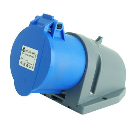 CEE Campingsteckdose Aufputz 3P 32A IP44 230V 3124-307-0900