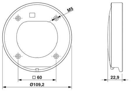 Schutzdeckel mit Klappe Typ 2 IP54 IK08 Phoenix Contact EV-T2SOCR-B