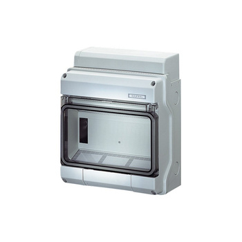 Verteilerkasten KV 8109 1x9 Modulen Aufputz Feuchtraum Hensel KV PC 8109