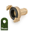 Geka-System Schnellkupplung Schlauchtülle Klauenkupplung 1" 25mm Messing BRADAS BR-GK104