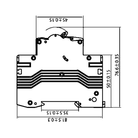 Leitungsschutzschalter MCB 10kA 3P 16A VDE C16A LS-Schalter Doktorvolt DV-3882