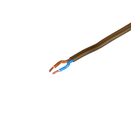 Anschlusskabel mit Schalter PWK-11 2m 2x0,75 mm² mit Flachstecker 250V 16A Gold W-99722