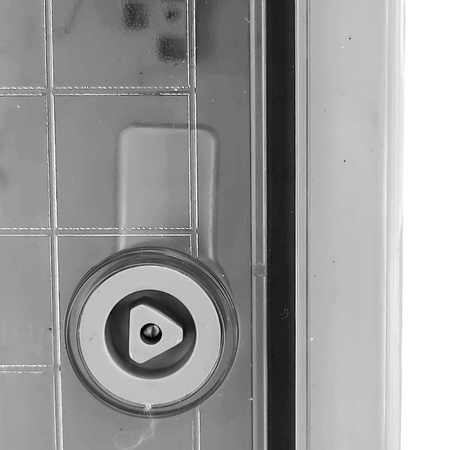 Leergehäuse mit transparenter Tür 400x600x200mm Schaltschrank Aufputz Verteilerschrank IP65 IK10 TP Electric 3310-560-0100