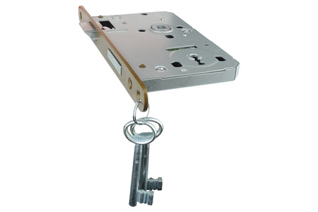 Zimmertürschloss Zimmertürschloß Einsteckschloss Schloss PZ BB WC 72/60 mm 6375 6337 DV-6337-ZA-P