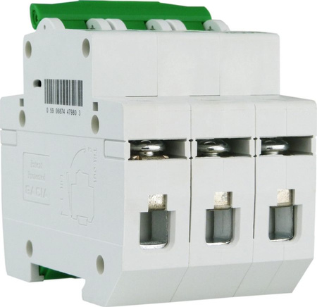 Leitungsschutzschalter 3P 16A SB6L C – 3 Module, für Hutschiene, Sicherung 415V AC IP20 SB6L C 3P 16A