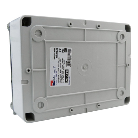 Abzweigkasten 190x140x75 IP66 Aufputz Abzweigdose Verbindungsdose hermetische Industriegehäuse M-L 009.A.PK