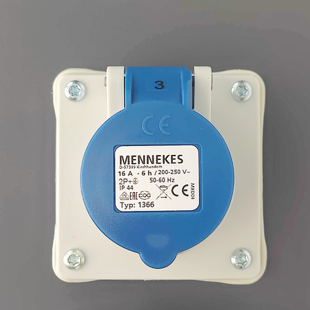 Campingverteiler mit Wasseranschluss 4x230V CEE Campingsäule Stromverteiler Doktorvolt FI/LS DV-4612