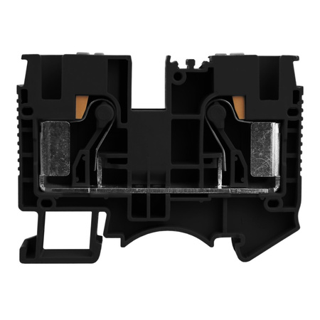 Reihenklemme 10mm2 Durchgangsklemme Schwarz UL DS10-01P-13-00A(H)
