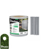 Zaunband 19cmx35m grau Zaun- Palisadenband Sichtschutz Lärmschutz BRADAS TOB4501935LGYL