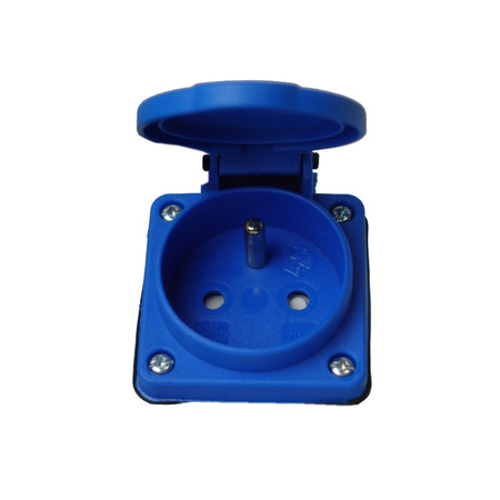 CEE Camping Adapter 16A auf 230V französisches System 3120-704-0900