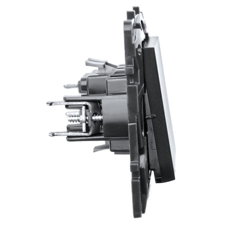 Treppenschalter 10 AX Schalter schwarz Niloe Step 863506