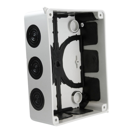 Abzweigkasten 150x110x135 10 Dichtmembranen IP65 Aufputz Abzweigdose Verbindungsdose Industriegehäuse IP66 M-L 008.PG.CA.G