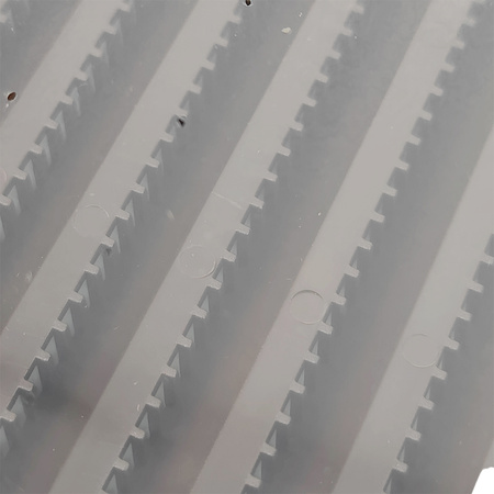 Schräggitter mit Insektenschutznetz quadratisch 14cm x 14cm braun AirRoxy 02 02-337