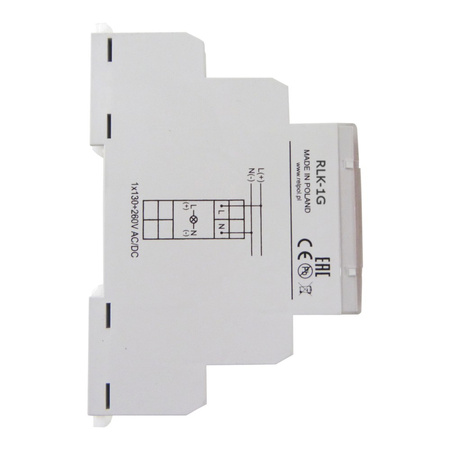 Leuchtmelder 1 Phasen grün Kontrollleuchte Phasenprüfer LED RLK-1G Relpol 863027