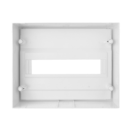 Sicherungskasten Aufputz Verteilerkasten 1-reihig 12 Module 8xMCB 1xRCCB VDE verdrahtet Verteilerschrank mit Sicherungen 245x305x96,5mm Hager Hohlwand Verteiler Doktorvolt DV-6296-NT