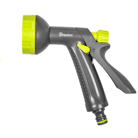 Gartenbrause 6-Funktion Sprühpistole Handbrause LIME LINE HANDY BRADAS LE-5104
