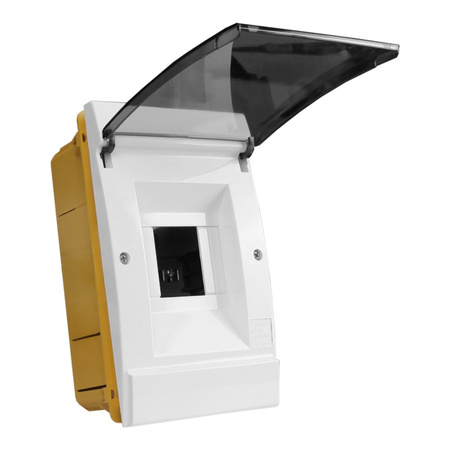 Unterputz Verteilerkasten IP40 2/4 Module weiß M-L 970.04.B