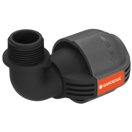 GARDENA Sprinklersystem L-Stück 25mm 3/4" Verbindung schwarz 02781-20