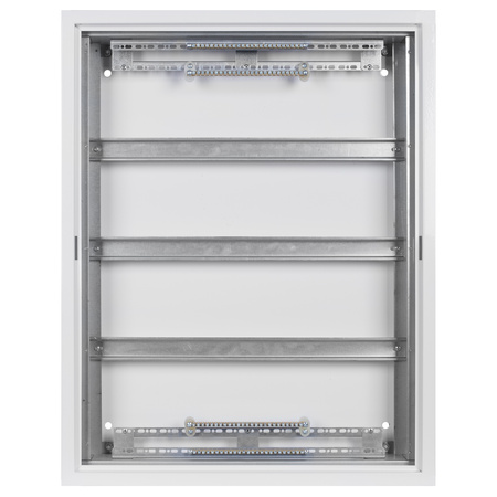 Doktorvolt Verteilerkasten Aufputz Sicherungskasten aus Metall 72 Module 3-reihig IP30 MN72/3/24