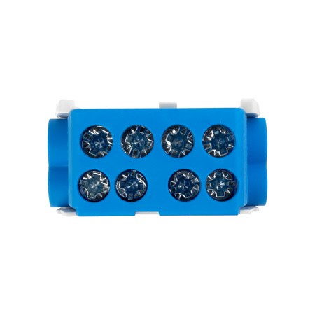 Hauptleitungsklemme Abzweigklemme HLAK 25-1/2 M2 blau Klemmblock Verteilerklemme 1P 1,5-25 mm2 1,5-16mm2 Pollmann 208 2080137