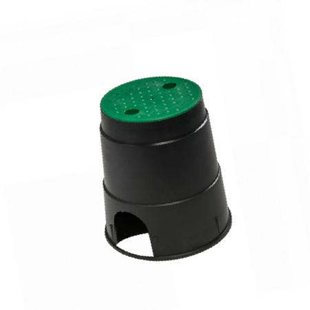 Ventilbox Ventilkasten mit Deckel Bewässerung rund MINI 21cm DSSZ-O21G