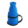 Gummikupplung 16A 230V 2P+E Steckdose Kupplung blau 3101-304-0900
