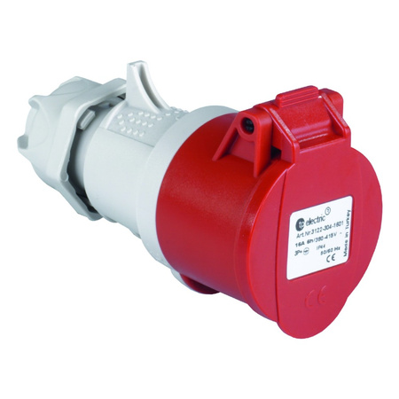 CEE Steckdose Kupplung 4P 32A IP44 400V 3126-304-1601