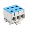 Hauptleitungsklemme Anschlussklemme ETB 50/1x3 Al/Cu Universalklemme elektroinstallation 6 Löcher Elektro Becov UK3050.12