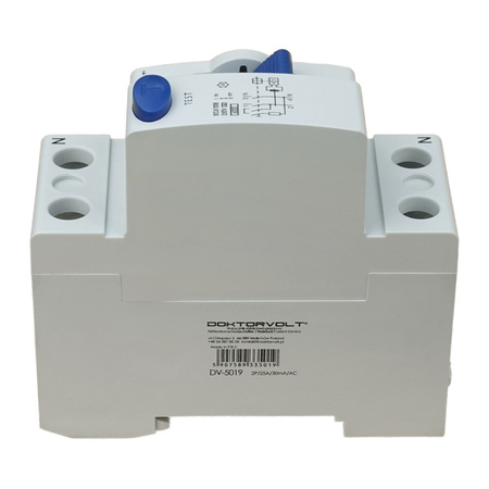 Fehlerstromschutzschalter 2P 25A 30mA Typ AC FI-Schalter Doktorvolt DV-5019