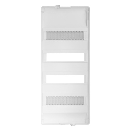 Sicherungskasten Unterputz Verteilerkasten 4-reihig 48 Module 14xMCB 2xRCCB VDE Unterverteilung verdrahtet Verteilerschrank mit Sicherungen 755,50 x348x98mm Hager Hohlwand Verteiler Abzweigklemmen Doktorvolt  DV-6265-PT