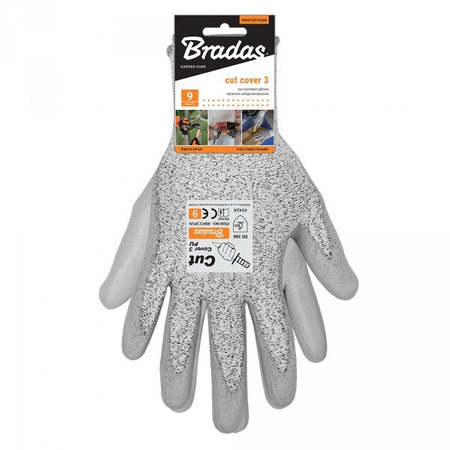 Schnittschutzhandschuhe Größe 8 CUT COVER 3 Bradas RWCC3PU8