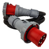 CEE Verlängerungskabel Kabel 10m 63A IP67 Starkstromkabel 5x16mm2 PCE Doktorvolt® DV-4759-CEE-63