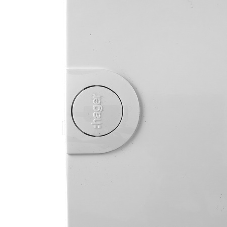 Tür für Aufputzverteiler Hager Volta Verteilerkasten Metall links für den Innenbereich VA48 VA48T