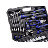 Werkzeugkoffer gefüllt 66-teilig tägliche Handwerkzeuge für Haushalt, Garage G10105