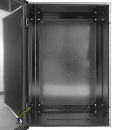 Doktorvolt Verteilerkasten Aufputz Sicherungskasten aus Edelstahl StBox- 6.4.2,6 StBox 6.4.2,6