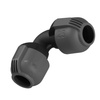 Gardena Sprinklersystem L-Stück 25 mm Rohrverbinder für Richtungsänderung des Verlegerohrs 02773-20