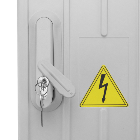 Stromverteiler auf Fundament BV-SFI 16-32A 2x230V Baustromverteiler Verteilersäule IP44 Doktorvolt DV-5039-F