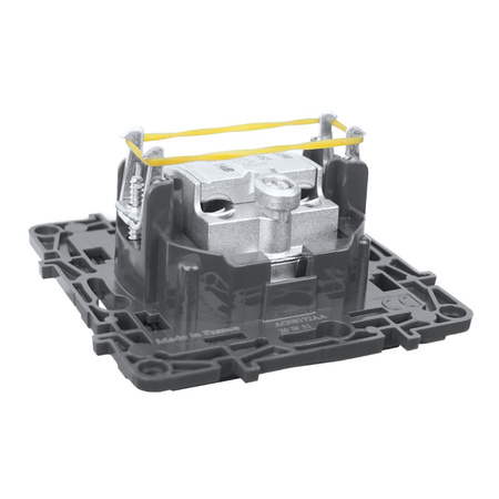 Steckdose TV-R-SAT Durchgang schwarz 14 dB Niloe Step 863578