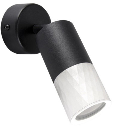 Wandleuchte dekorative Wandlampe schwarz und weiß PIANO 03880