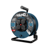 Kabeltrommel HAND PRO 50m 4x Steckdosen 230V IP44 H05RN-F 3x1,5 mm² W-96307