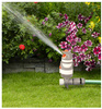 2-Funktionen Kreisregner 320m² Rasensprenger mit Erdspieß Impulsregner WHITE LINE Bradas WL-Z02